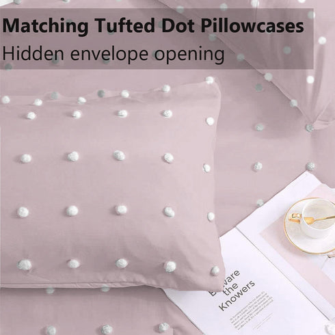 The White Moss Desert Rose Microfiber Winter Comforter With Pillow Covers