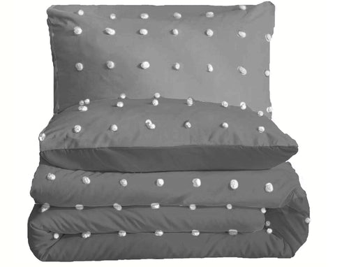 The White Moss Desert Rose Microfiber Winter Comforter With Pillow Covers