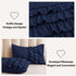 River Ruffles Double Bed Microfibre Comforter With 2 Pillow Covers- Easy care-Hypoallergenic
