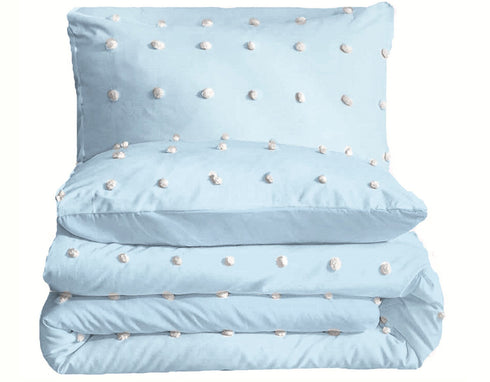 The White Moss Desert Rose Microfiber Winter Comforter With Pillow Covers