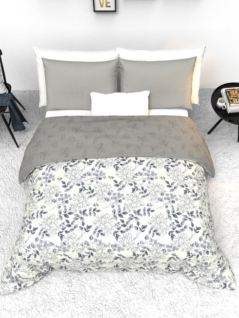 The White moss IDA Luxurious Super Soft AC Reversible Comforter