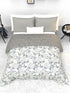 The White moss IDA Luxurious Super Soft AC Reversible Comforter