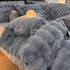 FAUX FUR WINTER QUILT KING SIZE