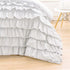 River Ruffles Double Bed Microfibre Comforter With 2 Pillow Covers- Easy care-Hypoallergenic