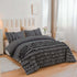 River Ruffles Double Bed Microfibre Comforter With 2 Pillow Covers- Easy care-Hypoallergenic