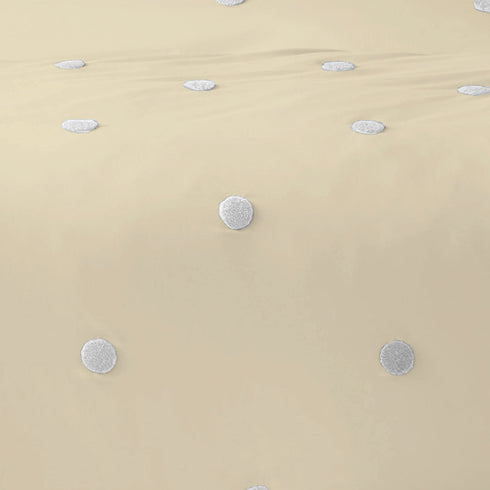 The White Moss Desert Rose Microfiber Winter Comforter With Pillow Covers