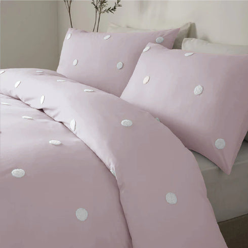 Desert Rose Double Bed Microfibre Comforter With 2 Pillow Covers- Easy care-Hypoallergenic