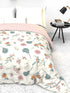 The White moss IDA Luxurious Super Soft AC Reversible Comforter