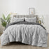 The White Moss Rosalie Reversible Pinch Pleat comforter with 2 pillow covers