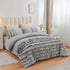 River Ruffles Double Bed Microfibre Comforter With 2 Pillow Covers- Easy care-Hypoallergenic