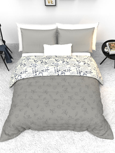 The White moss IDA Luxurious Super Soft AC Reversible Comforter