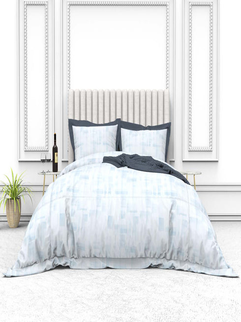 Tuscan Summer 100% Cotton King Size Bedsheet with 2 Pillow Covers -2