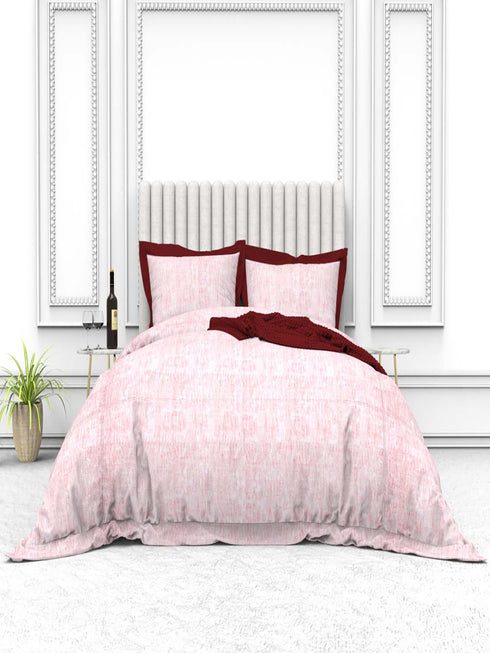 Tuscan Summer 100% Cotton King Size Bedsheet with 2 Pillow Covers -2