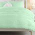 Dorm Pretty Pleats Double Bed Microfibre Comforter With 2 Pillow Covers- Easy care-Hypoallergenic