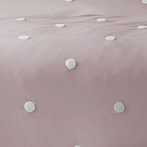 The White Moss Desert Rose Microfiber Winter Comforter With Pillow Covers