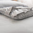 River Ruffles Double Bed Microfibre Comforter With 2 Pillow Covers- Easy care-Hypoallergenic