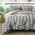 The White Moss Hannah Reversible Print Pinch Pleat Winter Comforter With Pillow Covers