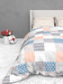 The White Moss Soft Cotton Ida Double Bedsheet With 2 Pillow Covers