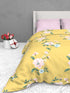 The White Moss Soft Cotton Ida Double Bedsheet With 2 Pillow Covers
