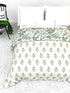 The White moss IDA Luxurious Super Soft AC Reversible Comforter