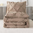 Marquis Luxurious Pinch Pleated Winter Comforter With Pillow Shams