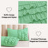 River Ruffles Double Bed Microfibre Comforter With 2 Pillow Covers- Easy care-Hypoallergenic