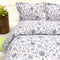 Cider King size Bedsheet With 2 Pillow Covers - 1