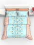 Faith 100% Cotton Satin Double Size Bedsheet with 2 Pillow Covers - Extra Soft - 220 TC Satin Weave - 3