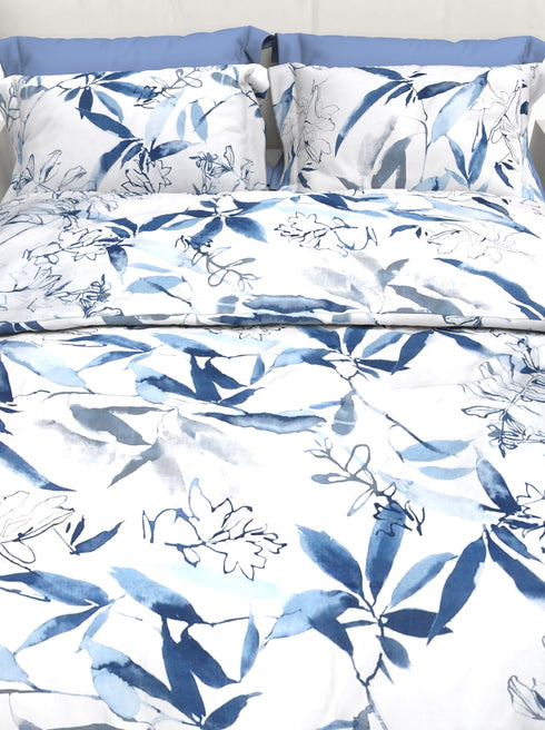 Faith 100% Cotton Satin Double Size Bedsheet with 2 Pillow Covers - Extra Soft - 220 TC Satin Weave - 3