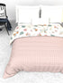 The White moss IDA Luxurious Super Soft AC Reversible Comforter