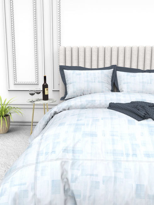 Tuscan Summer 100% Cotton King Size Bedsheet with 2 Pillow Covers -2