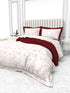Tuscan Summer 100% Cotton King Size Bedsheet with 2 Pillow Covers -2