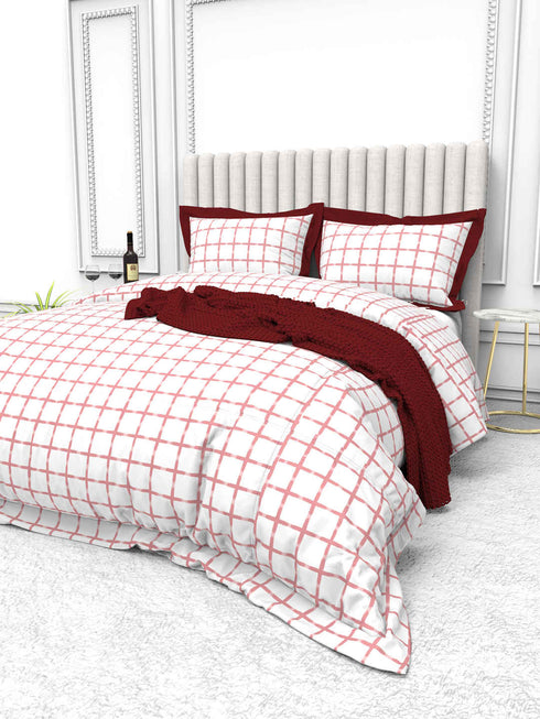 Tuscan Summer 100% Cotton King Size Bedsheet with 2 Pillow Covers -2