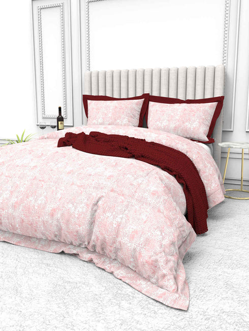 Tuscan Summer 100% Cotton King Size Bedsheet with 2 Pillow Covers -2