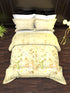 The White Moss DC London Double Bed 100% Cotton bedsheet with 2 pillow covers