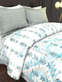 The White Moss DC London Double Bed 100% Cotton bedsheet with 2 pillow covers