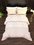 The White Moss DC London Double Bed 100% Cotton bedsheet with 2 pillow covers