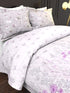 The White Moss DC London Double Bed 100% Cotton bedsheet with 2 pillow covers