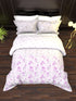 The White Moss DC London Double Bed 100% Cotton bedsheet with 2 pillow covers