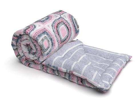 Miami Cotton Satin Reversible AC Comforter - 160B