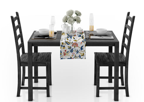 Harper 100% Organic Cotton Satin Table Runner - 1