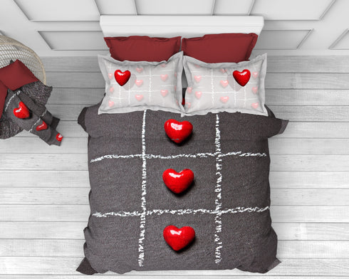 Silver Thread 100% Cotton 500 TC Kinsize Bedsheet With 2 Pillow Covers -25