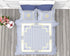 IVY LIVING 100% COTTON SATIN 250 TC 3 PIECE KINGSIZE BED LINEN SET -26B