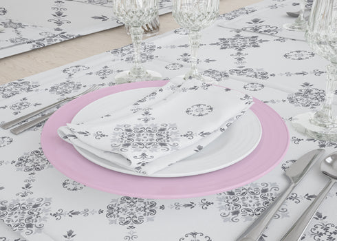 Elevate Your Dining Experience with the Harper Organic Cotton Satin Table Dining Set
