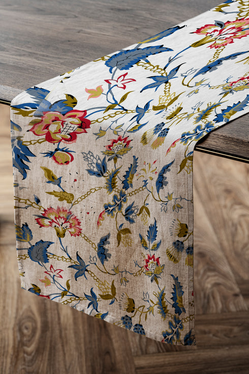 Harper 100% Organic Cotton Satin Table Runner - 1