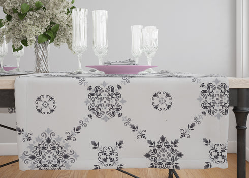 Elevate Your Dining Experience with the Harper Organic Cotton Satin Table Dining Set