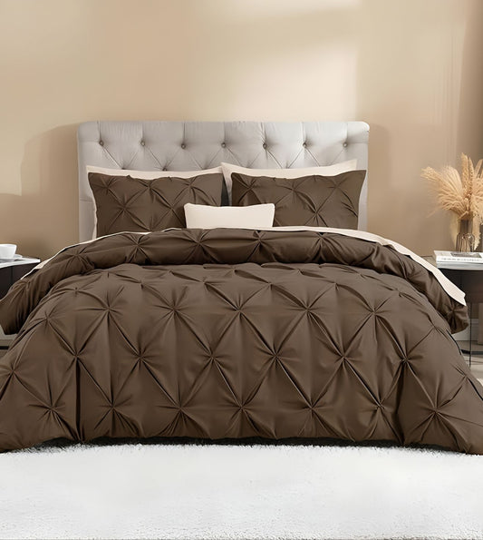 Marquis Pinch Pleat Comforter With Pillow Cover/s