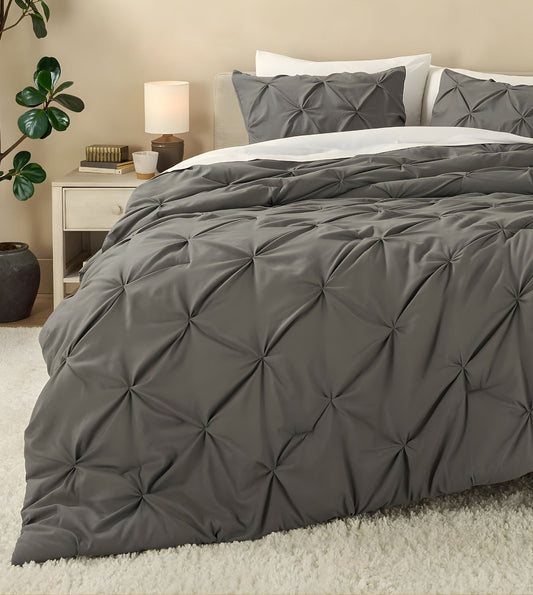 Marquis Pinch Pleat Comforter With Pillow Cover/s