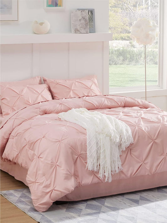 Marquis Pinch Pleat Comforter With Pillow Cover/s