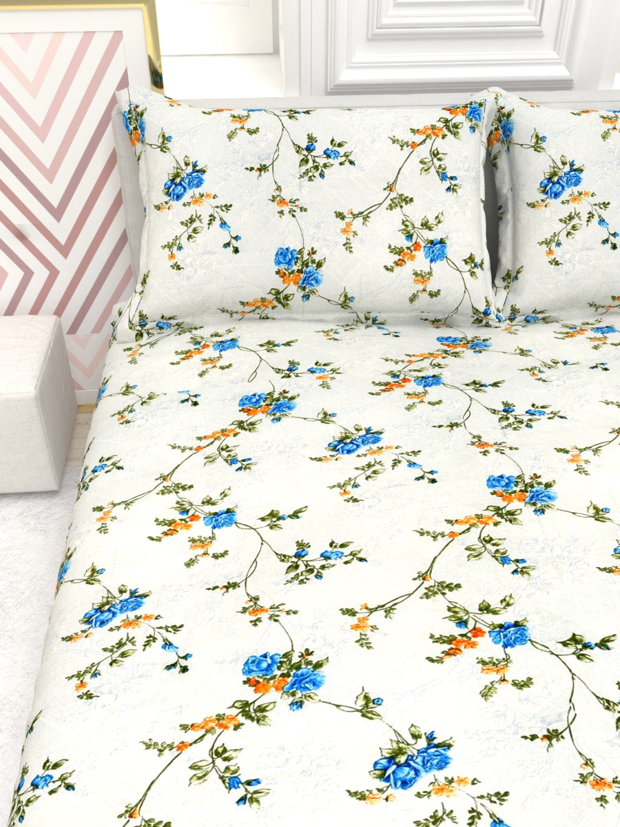 Georgia Double Size Satin Twill Bedsheet Set - Pink